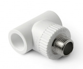 Тройник комбинированный Pro Aqua 25х1/2" НР с наружной резьбой полипропиленовый
