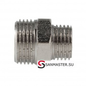 Фитинг Valtec резьбовой ниппель переходной НН 3/4" х 1/2" (VTr.580.N.0504)