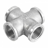 Крестовина Stout 1/2" ВР с внутренней резьбой никелированная латунная  SFT-0031-000012
