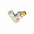 Клапан запорный Danfoss угловой никелированный RLV-20 (арт. 003L0145)