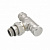 Danfoss (Данфосс) RLV-15 Клапан ручной запорный угловой никелированный 1/2 (003L1825)