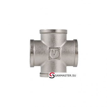 Фитинг Valtec резьбовой крестовина ВВ 1 (VTr.760.N.0006)