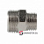 Фитинг Valtec резьбовой ниппель переходной НН 3/4" х 1/2" (VTr.580.N.0504)