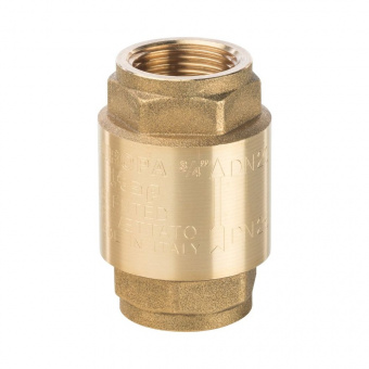 SVC-0001-000020 Клапан обратный Stout 3/4 пружинный муфтовый с металлическим седлом