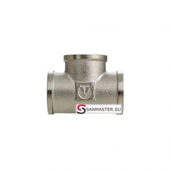 Фитинг Valtec резьбовой тройник ВВ 3/4" (VTr.130.N.0005)