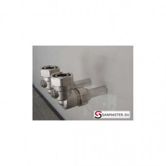 Блок шаровых кранов угловой Rehau G1/2-G3/4 12407371001