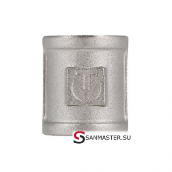 Фитинг Valtec резьбовой муфта соединительная ВВ 1/2" (VTr.270.N.0004)