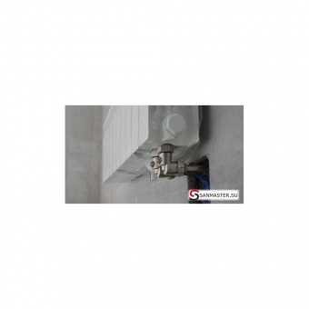 Блок шаровых кранов угловой Rehau G1/2-G3/4 12407371001