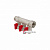Коллектор Valtec с отсекающими кранами 3/4 дюйма, 3 х 1/2 дюйма (VTc.580.N.0503)