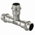 Тройник пресс Valtec 22х22х22 мм (пресс-фитинги из нерж. стали серии VTi.931.I)