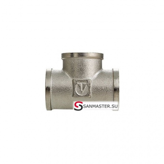 Фитинг Valtec резьбовой тройник ВВ 1 1/2" (VTr.130.N.0008)